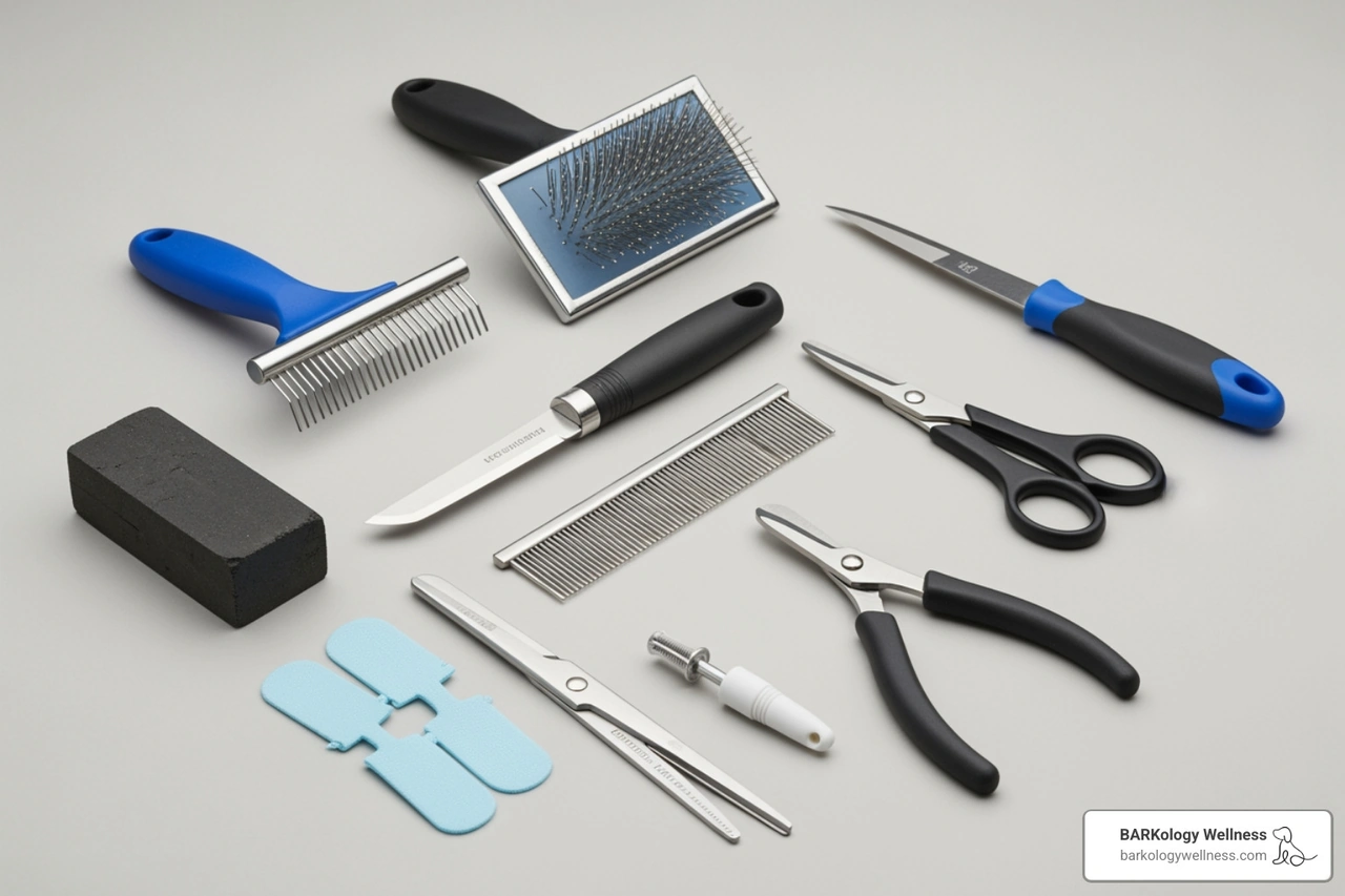 border terrier grooming tools