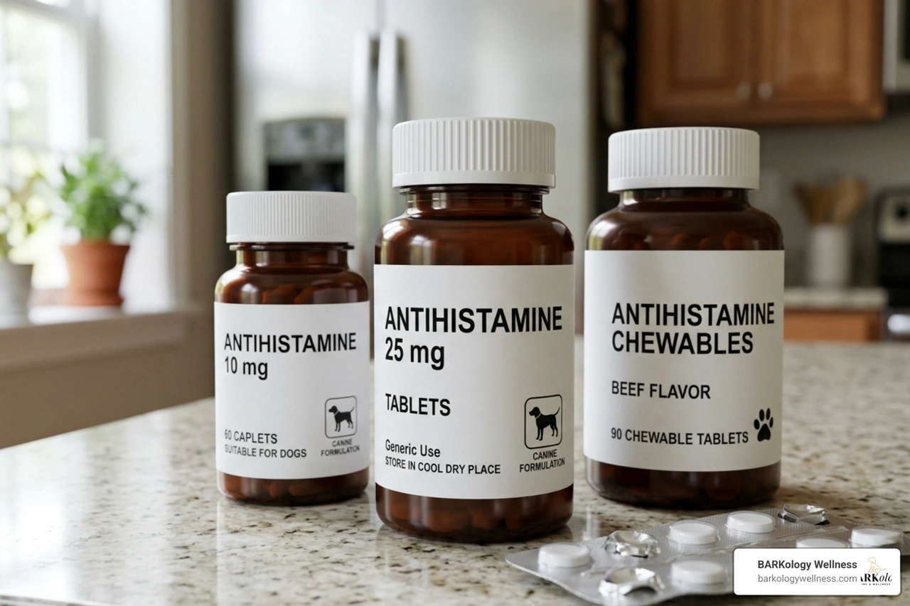 over-the-counter antihistamine bottles safe for canine use over-the-counter antihistamine bottles safe for canine use