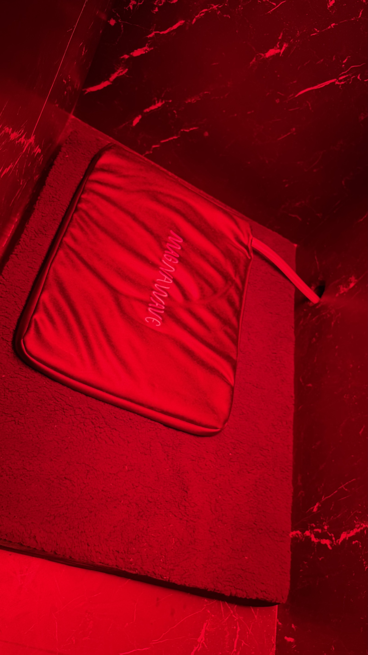 The PEMF mat, viewed from above