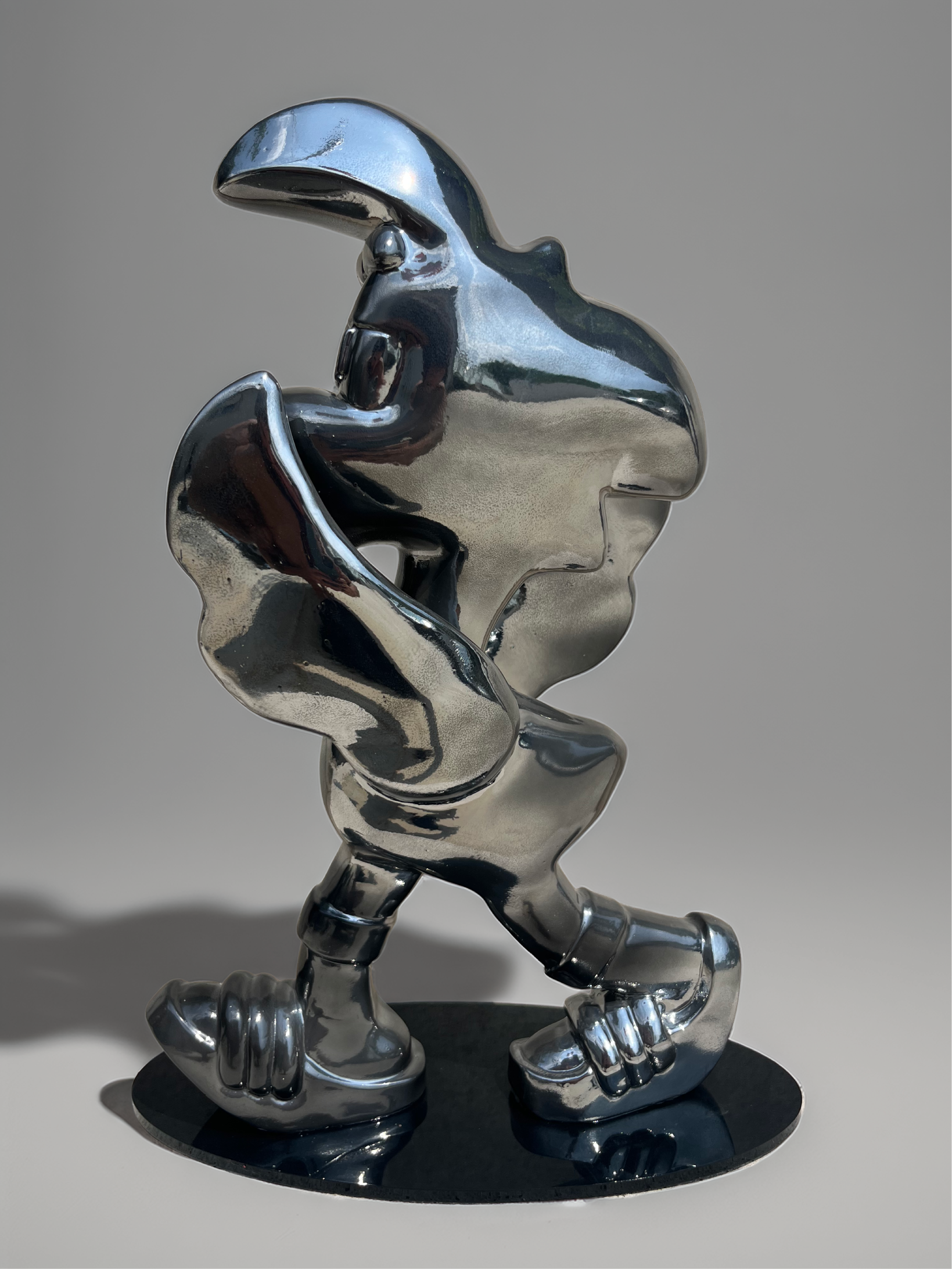 Sculpture Roger n°3, Chrome