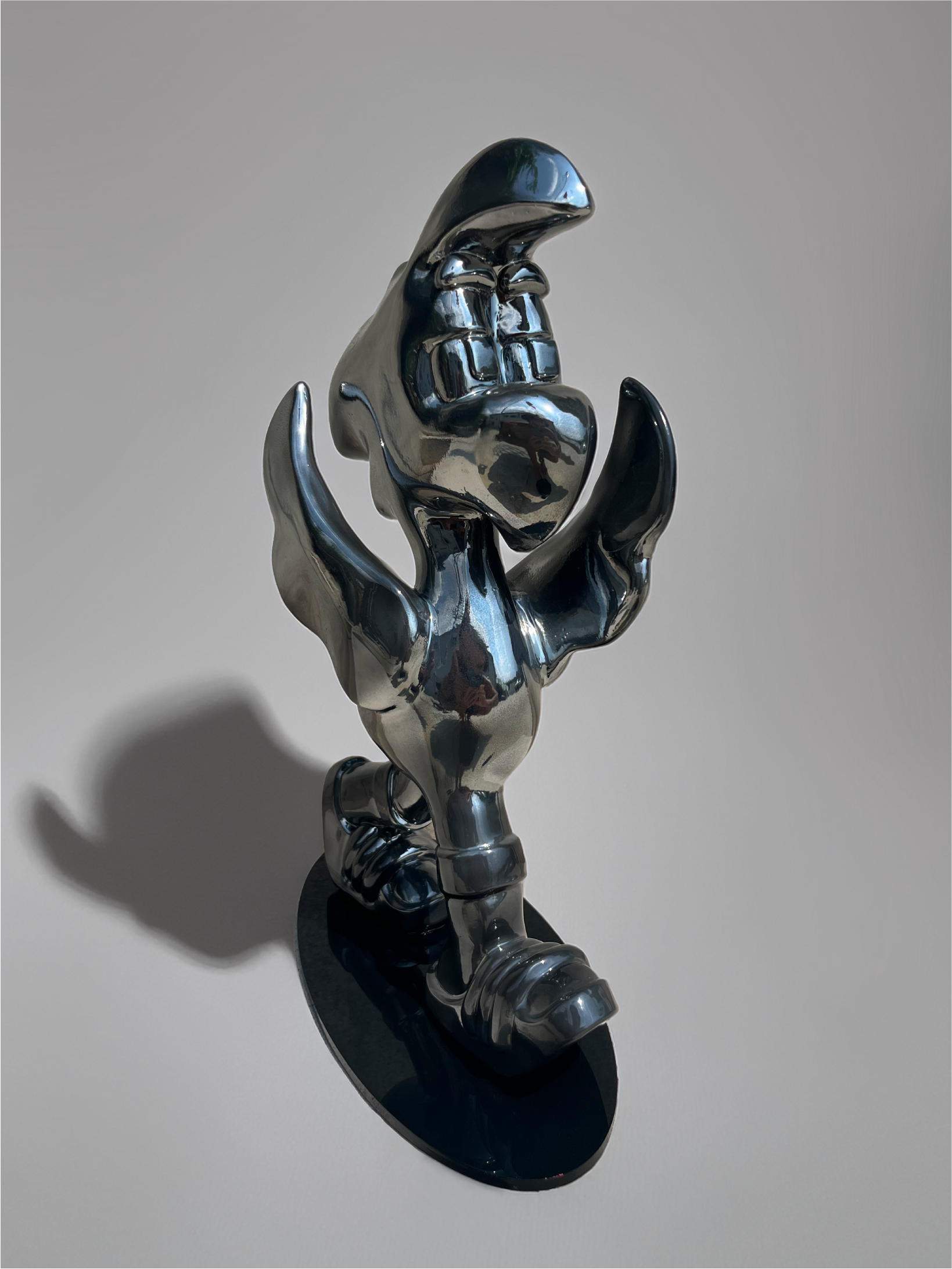 Sculpture Roger n°3, Chrome