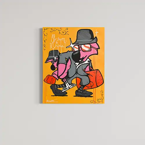 Partner In Crime N°2, toile, 2025