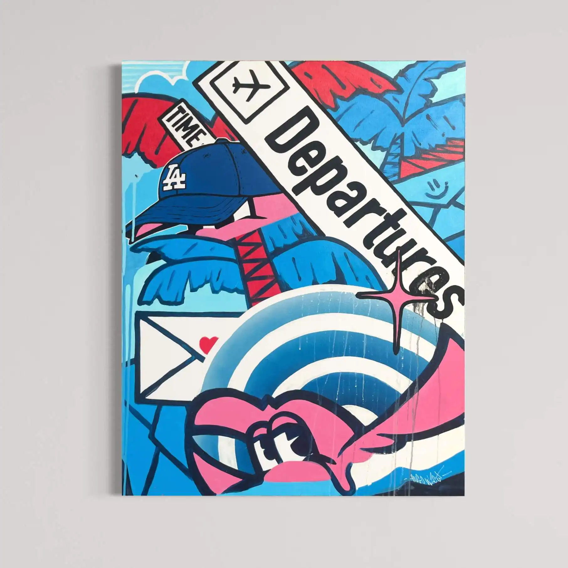 Departures, toile, 2024