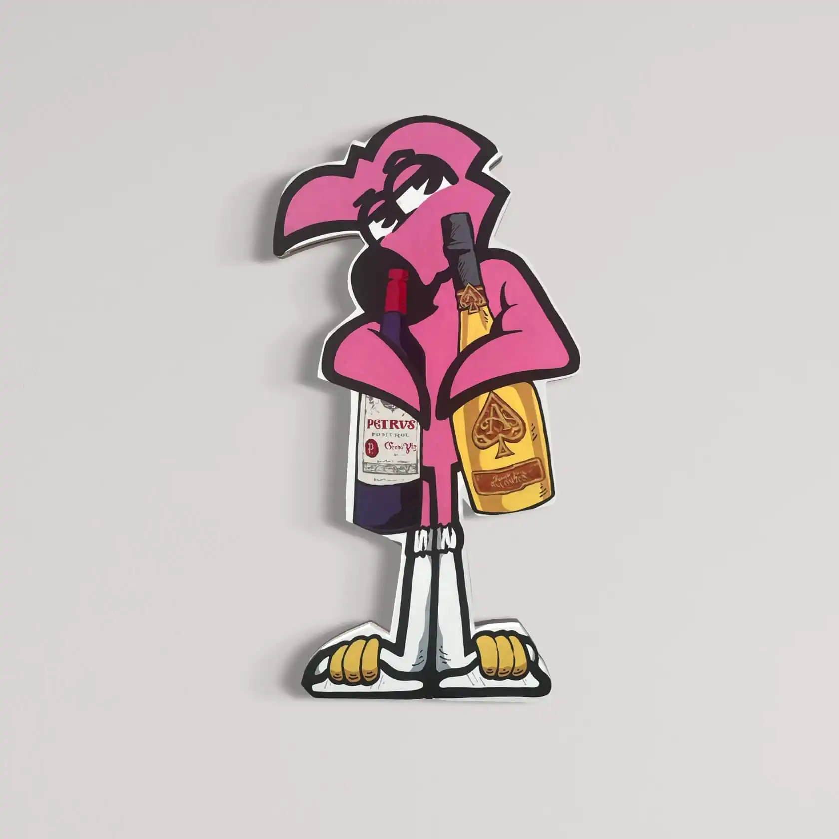 Série « Guilty Pleasures » – N°2, sculpture murale, 2024