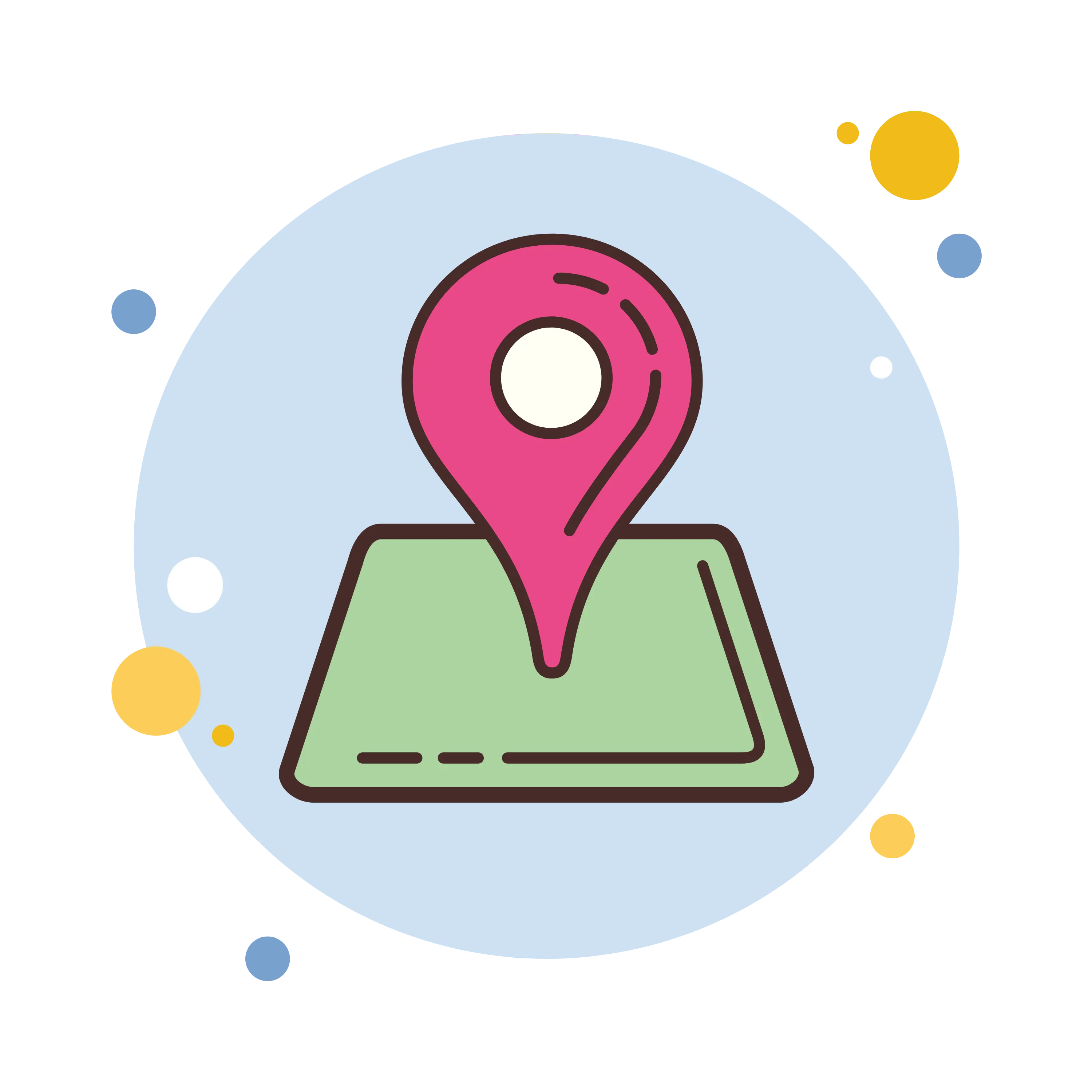 GPS tracking icon