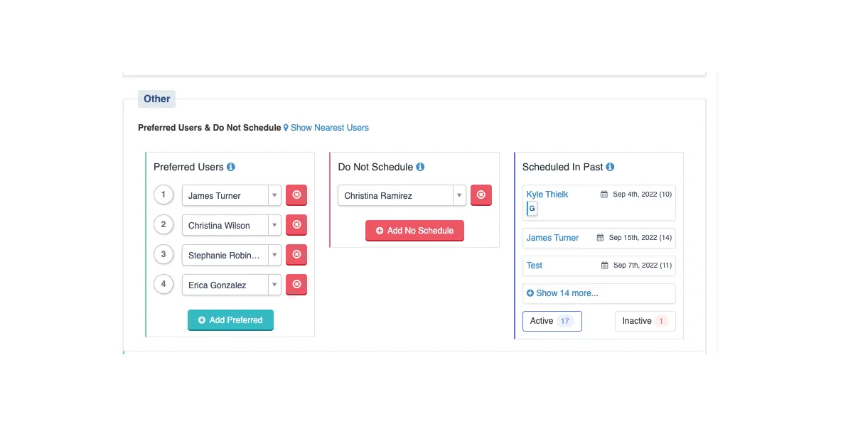 Scheduling Tool Updates! Scheduled in Past, Event Counts, and More!