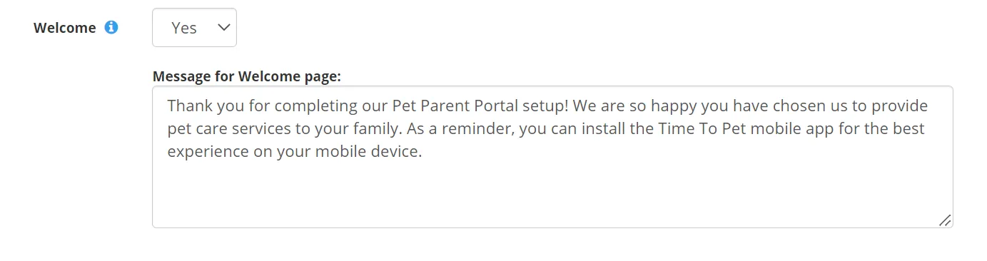 pet-parent-onboarding-settings-welcome-message
