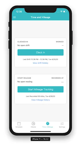 mobile-app-clock-in