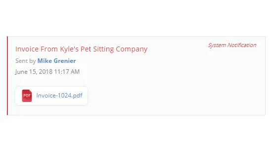 System Notification Messages + Updates to View Past Requests