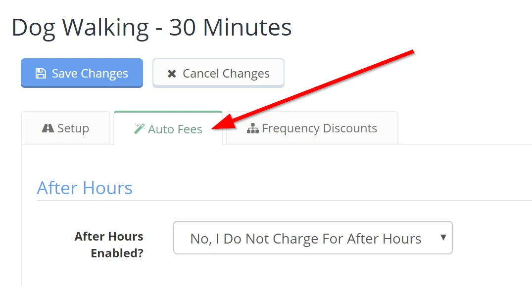 Friday Feature Focus - Auto After Hours Fees