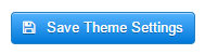 Save Theme Settings button in Time To Pet theme settings