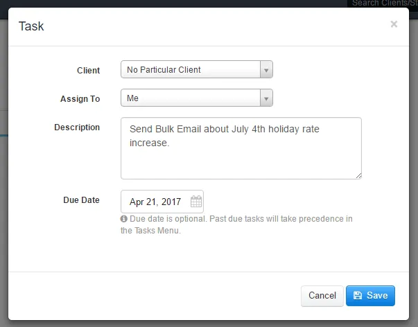 Friday Feature Focus - Non-Client Tasks