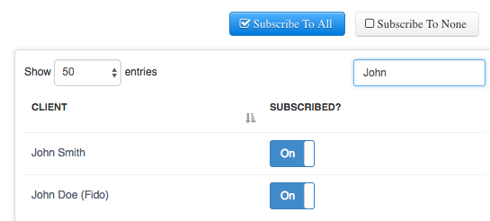 Time To Pet notification settings with a one-click option to check all or none