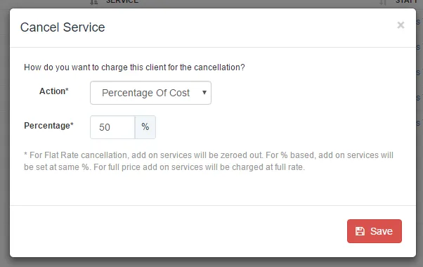 Friday Feature Focus - Default Cancellation Charges