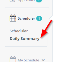 Time To Pet Daily Summary showing all of the day's events in time order