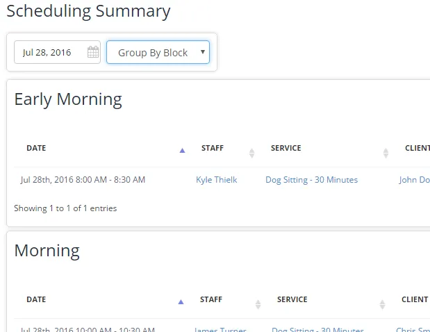 Friday Feature Focus - Daily Summary