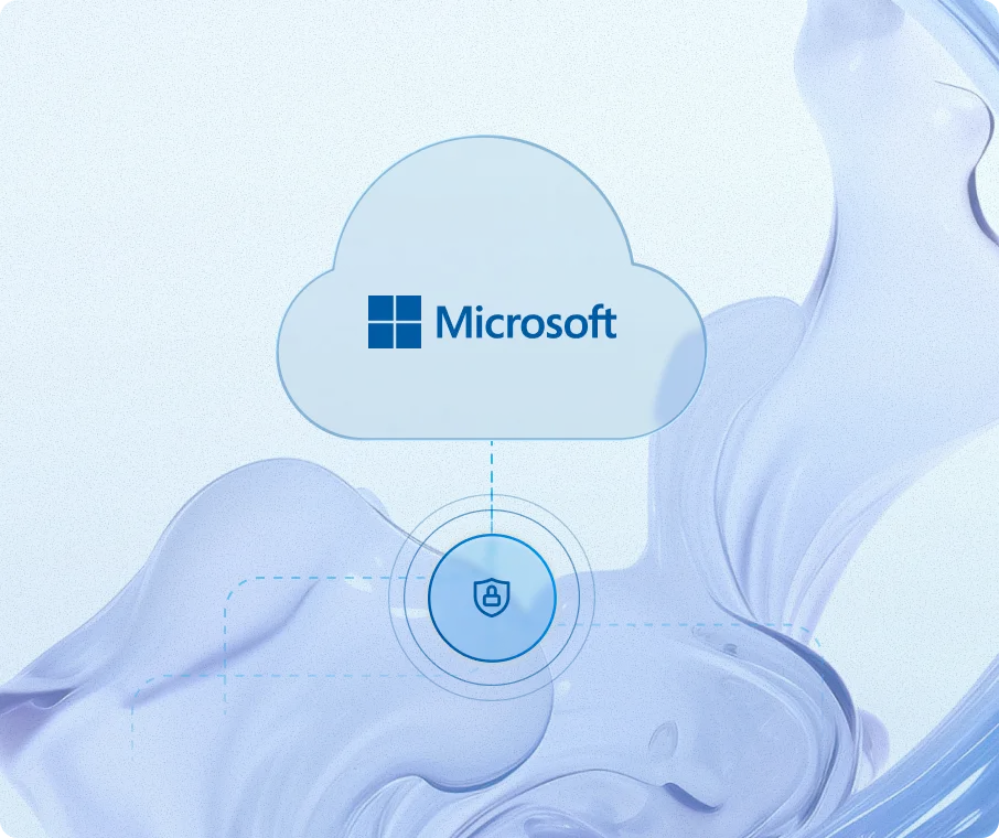Microsoft cloud environment connected to nebulaONE