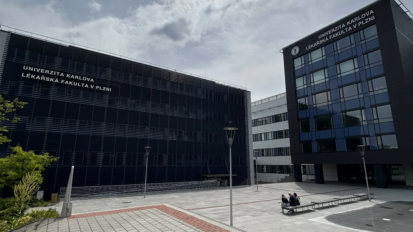Students at the Faculty of Medicine in Pilsen, Charles University