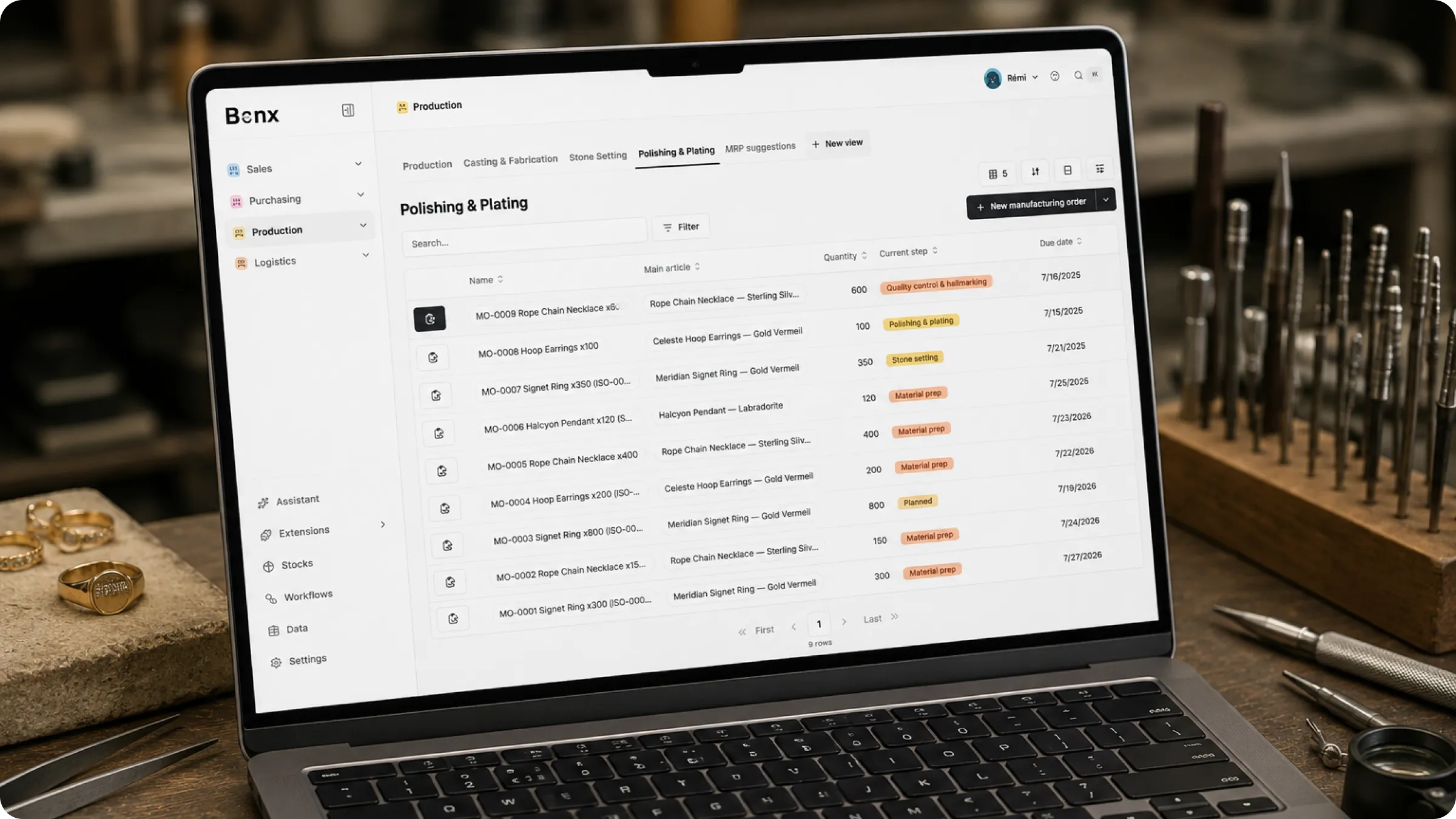 Come scegliere tra ERP generico e software specifico per gioielli