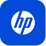 HP-Logo, eine Hardware-Integration von Bonx
