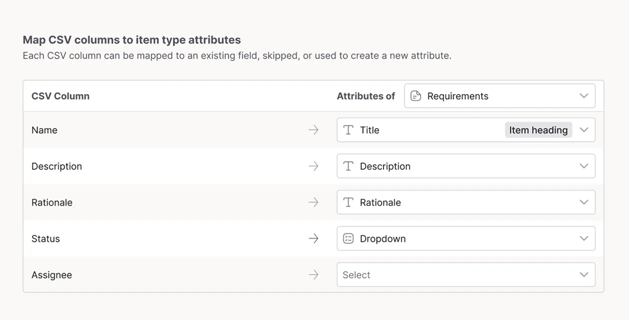 Screenshot of the feature