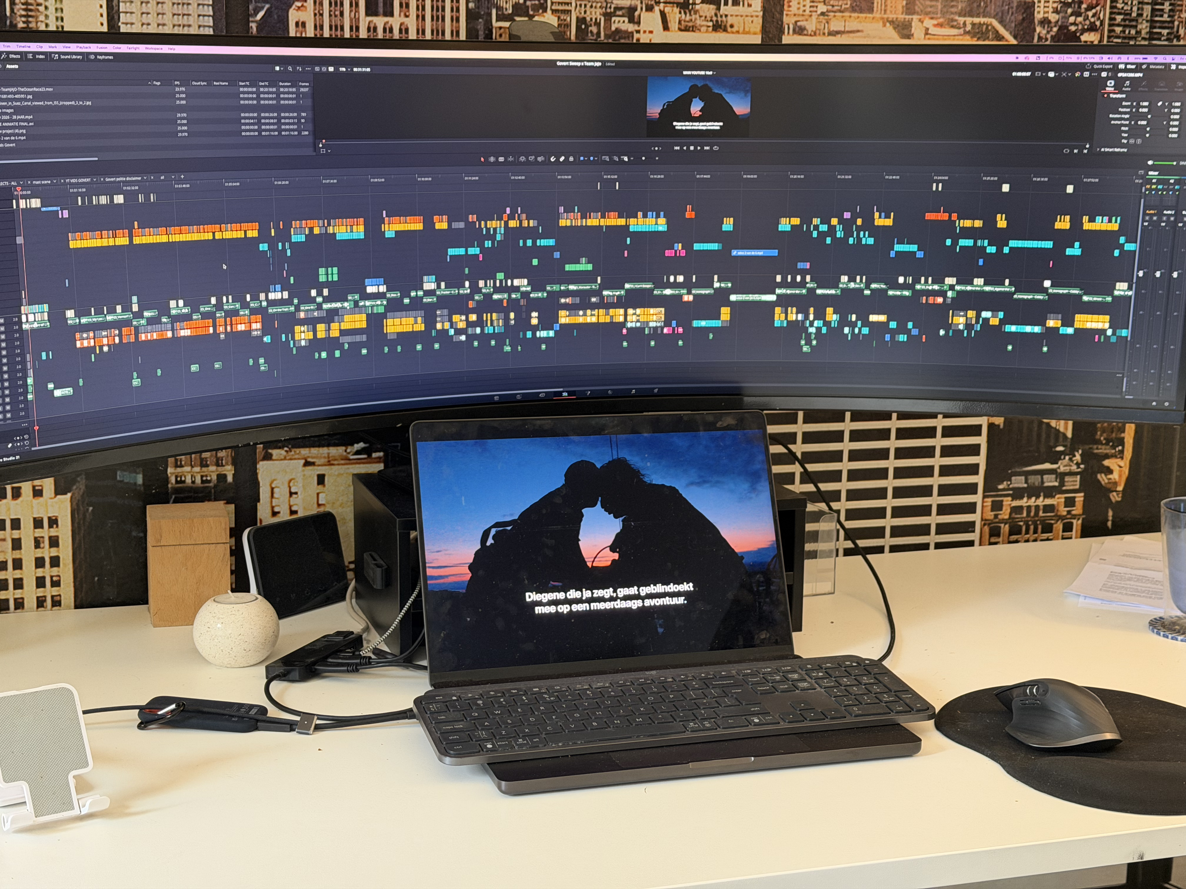 Behind the scenes: montage van 24 uur op zee — video volgt binnenkort