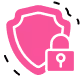 een icoon dat de cyberveiligheid illustreert