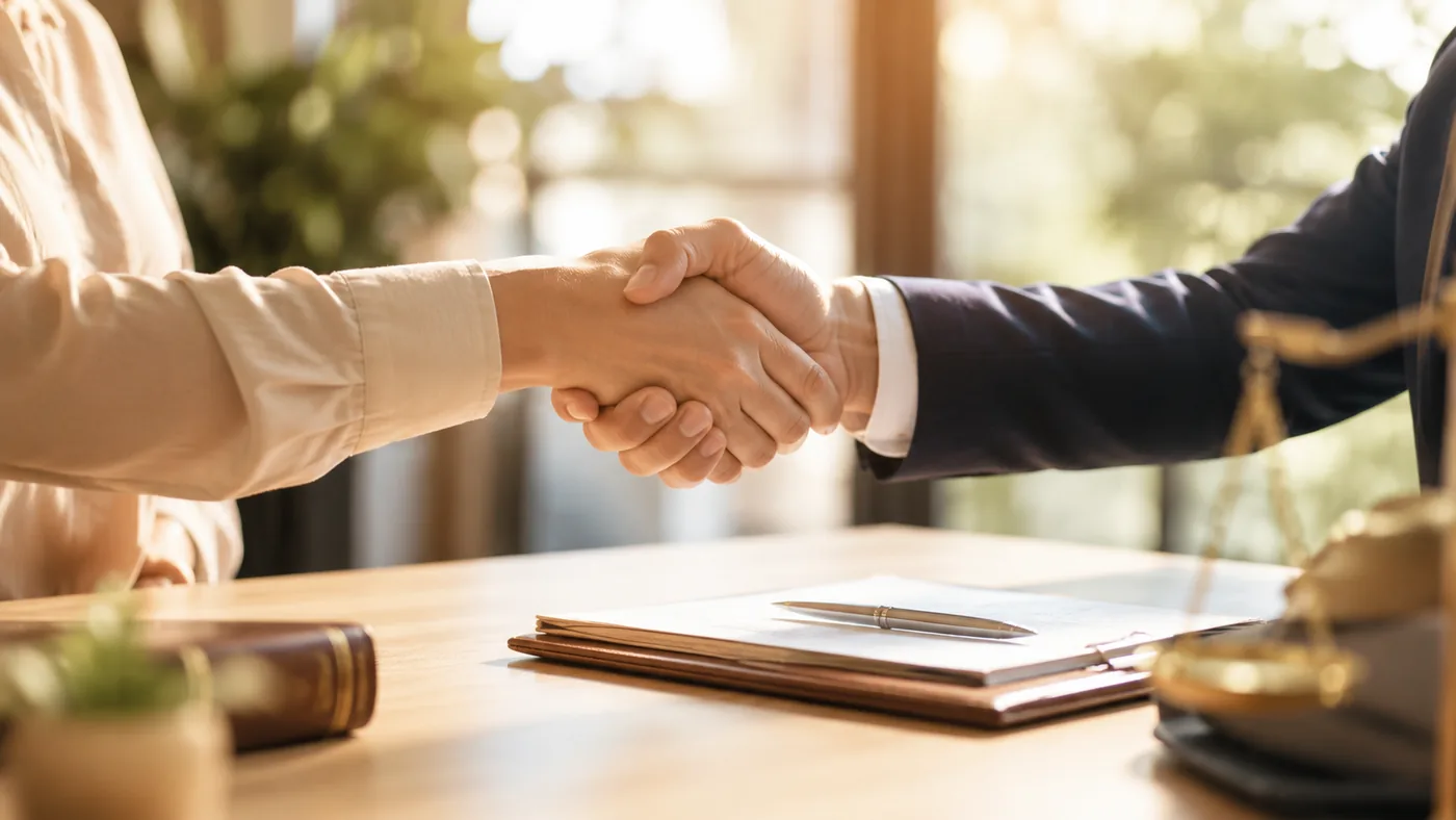 Consultation handshake
