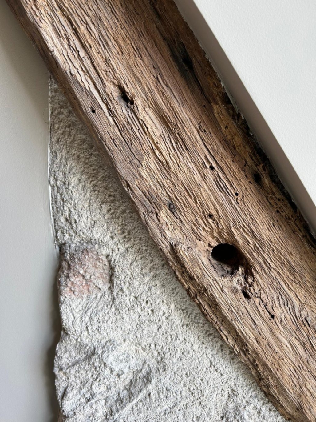 Détail charpente, architecte intérieur Gap