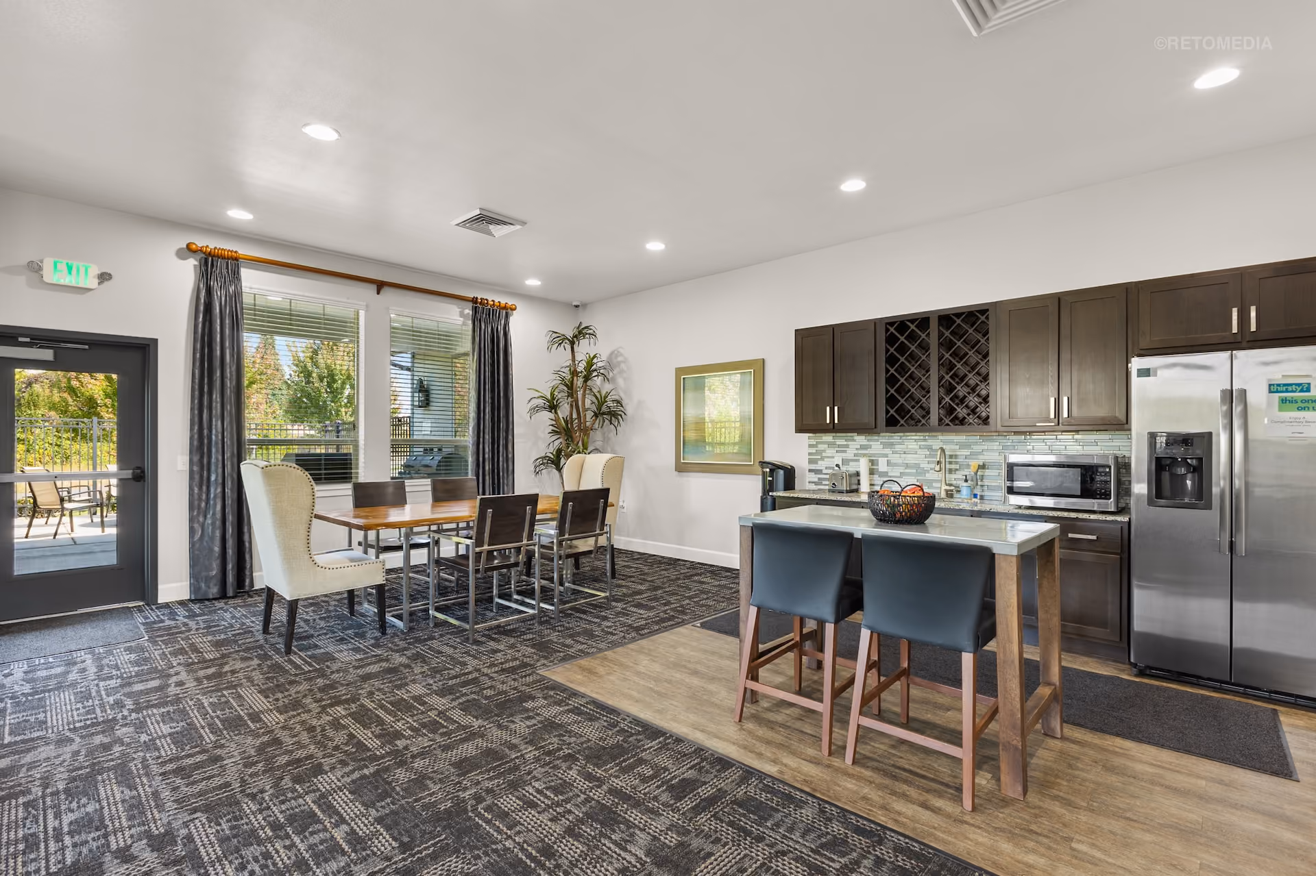 Clubhouse at Keizer Station Apartments in Keizer, Oregon