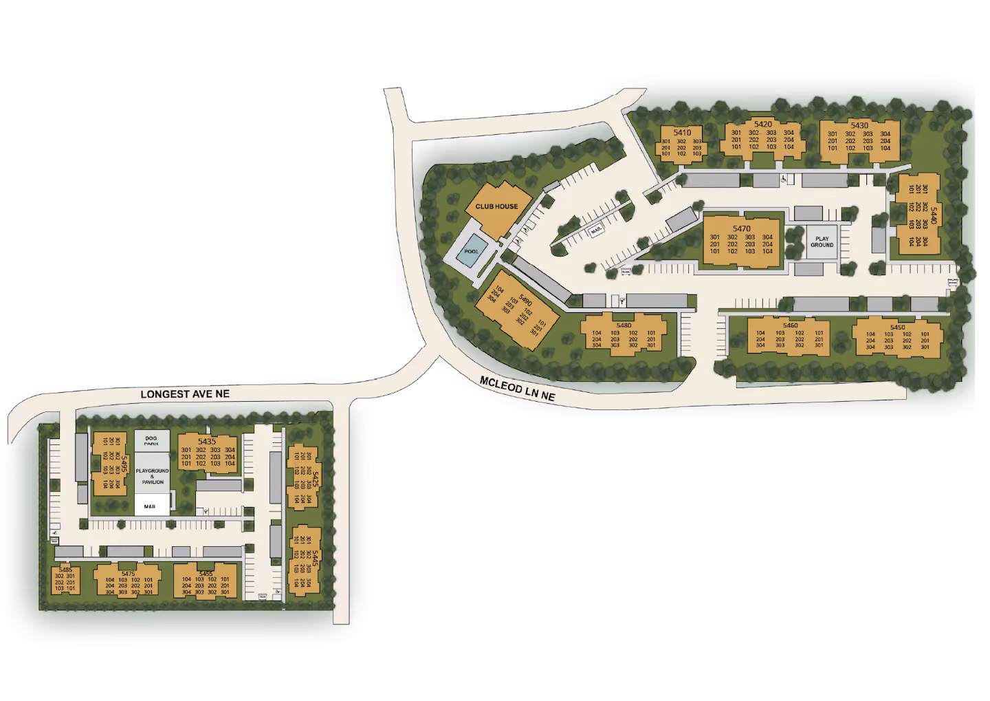 Property Map at Keizer Station Apartments Keizer, Oregon