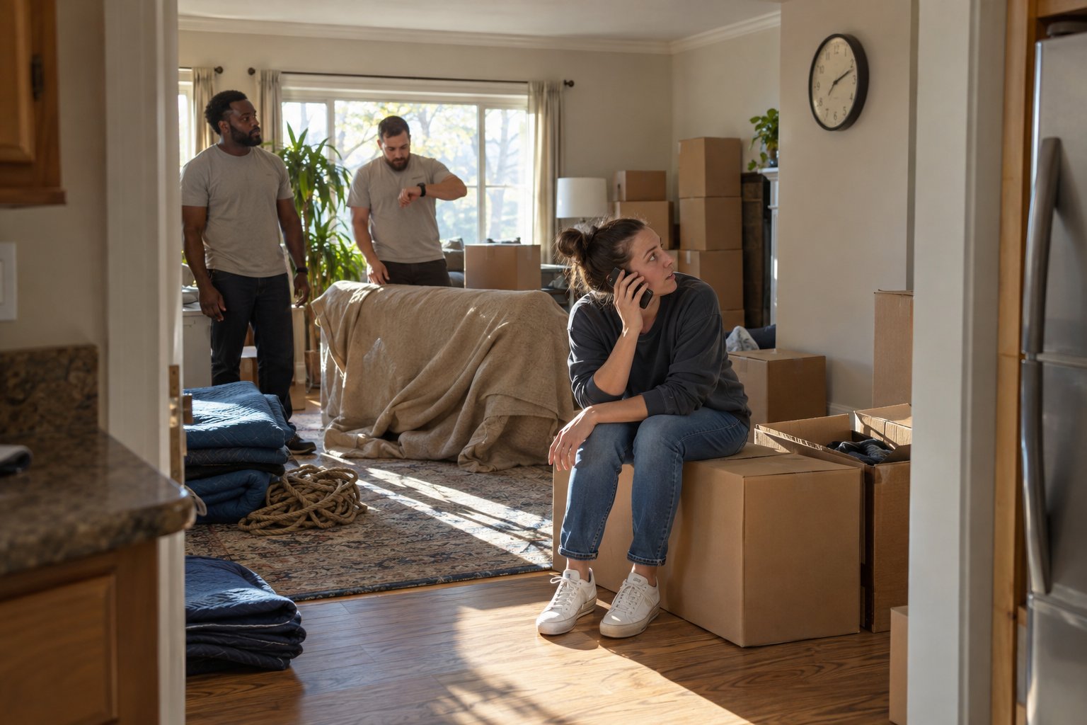 Movers Running Late