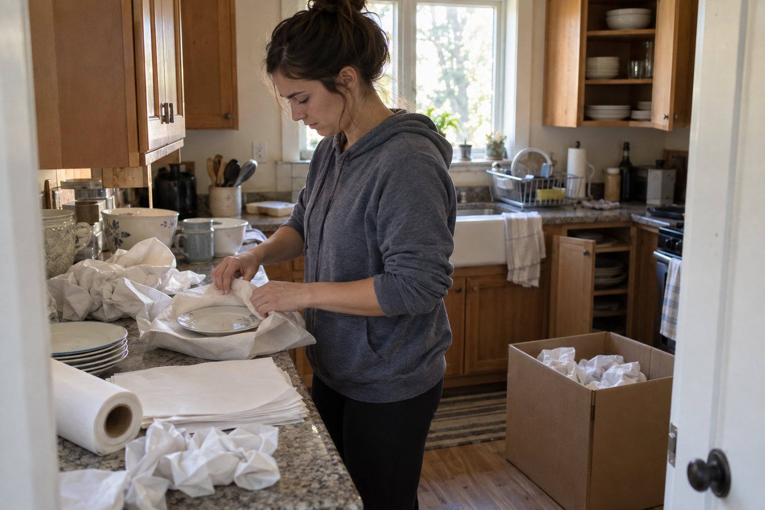 How To Pack Dishes For Moving
