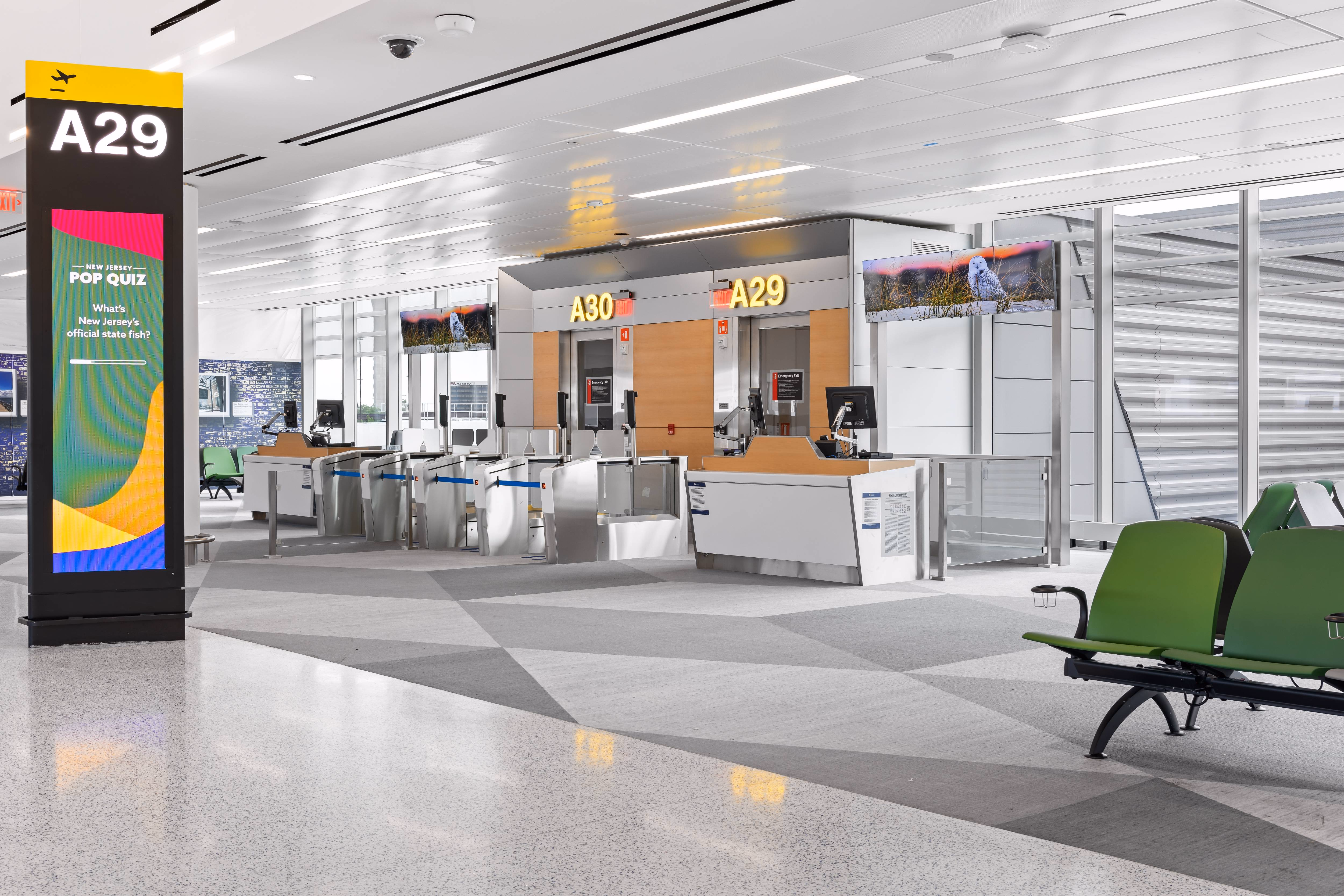 NEWARK AIRPORT: Terminal A
