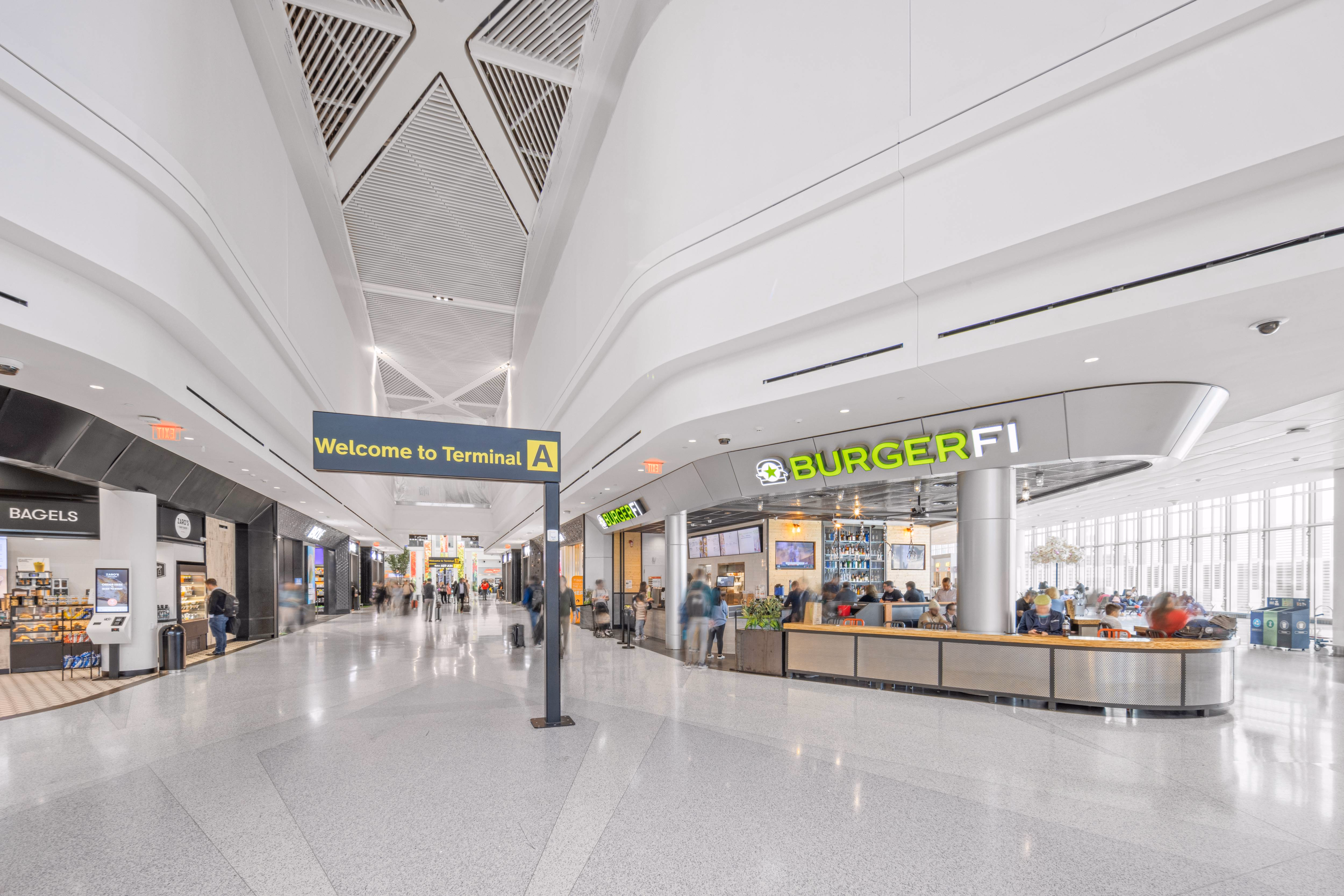 NEWARK AIRPORT: Terminal A