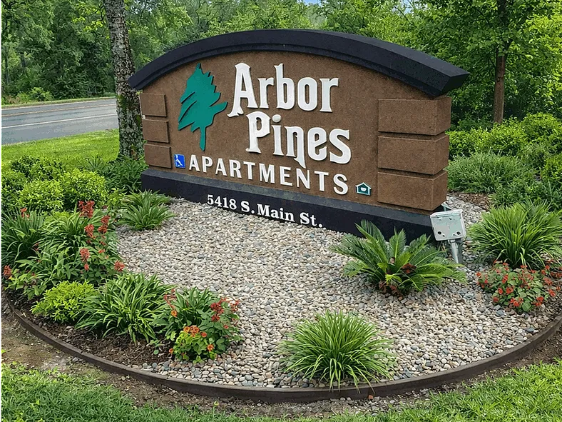 Front Entrance Sign