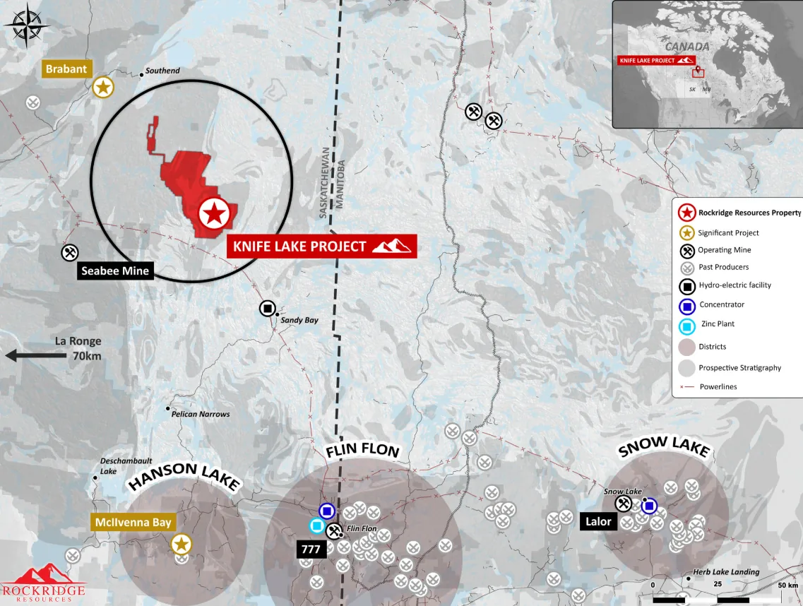 Trident Resources – Knife Lake Project (Karte)