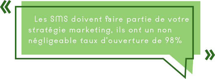 pourquoi utiliser les SMS