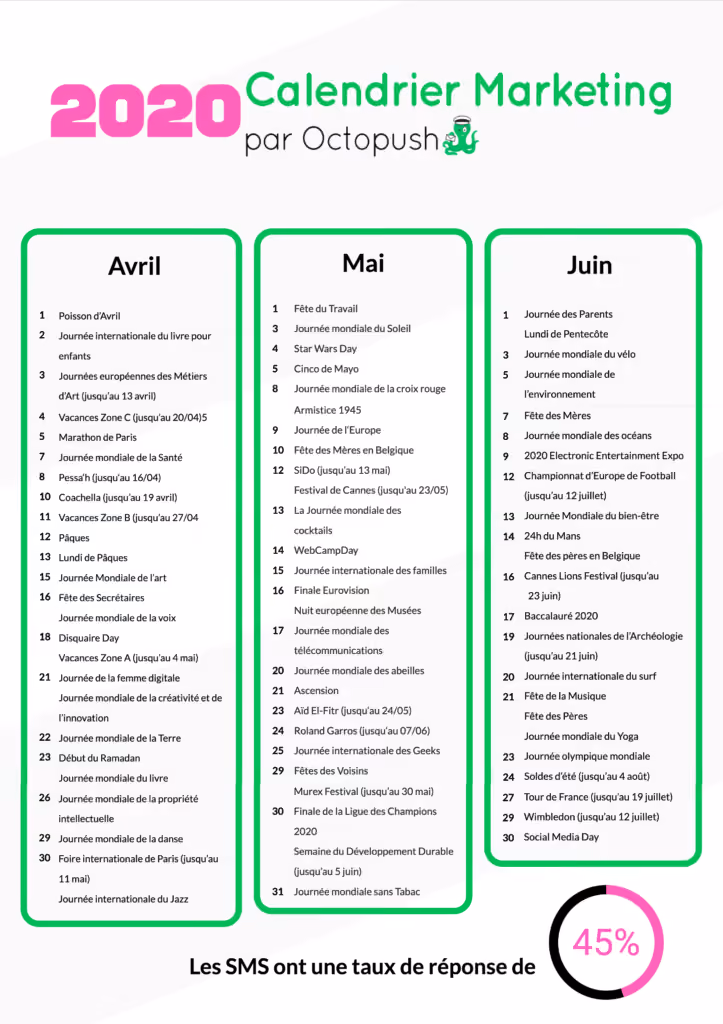 Calendrier 2