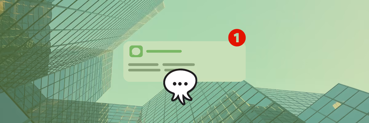 examples de companies envoyant message sms