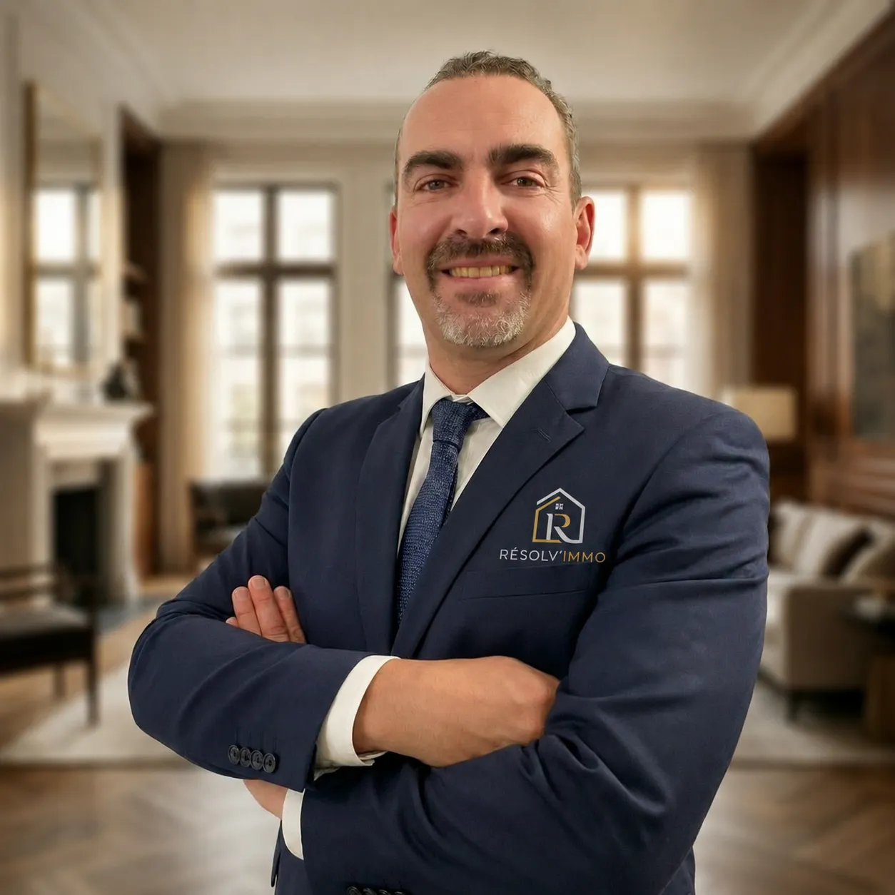Portrait du fondateur de Résolvimmo, joignable pour un premier échange