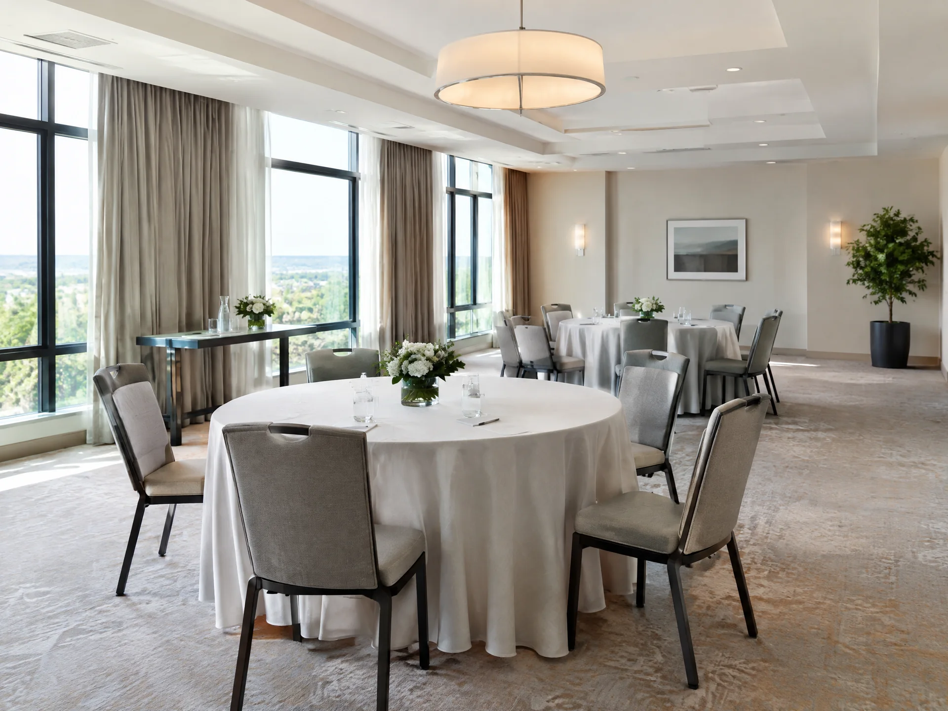 Hotel meeting and event room