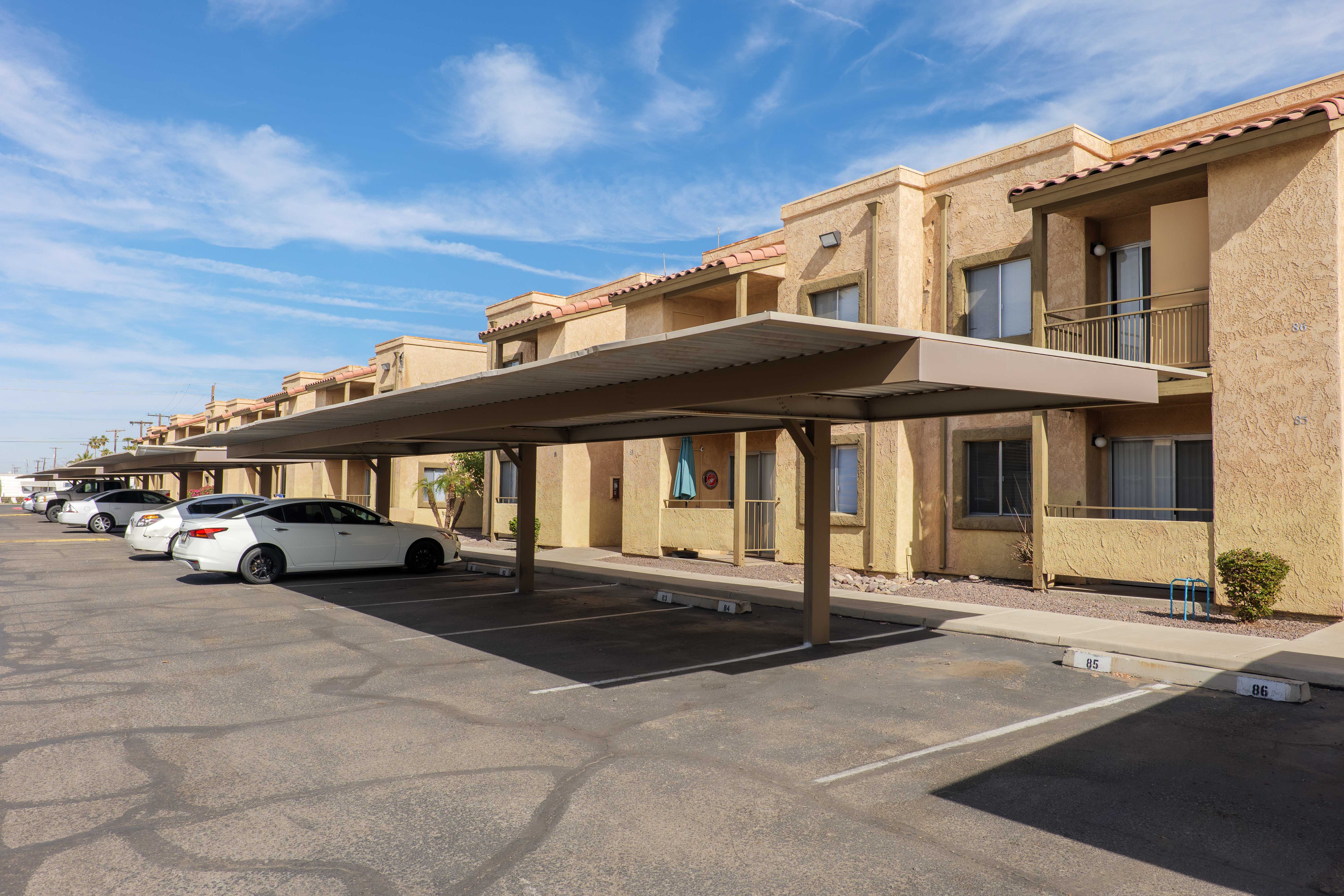 Covered parking