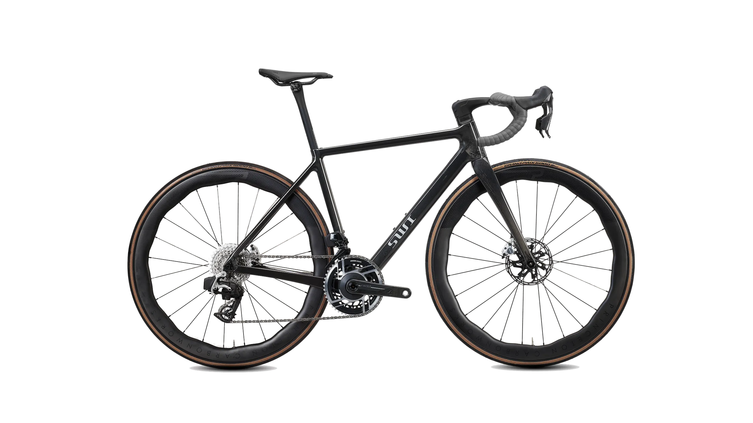SWI Aequus Leve with TPT unidirectional carbon lamination, gloss finish, side profile