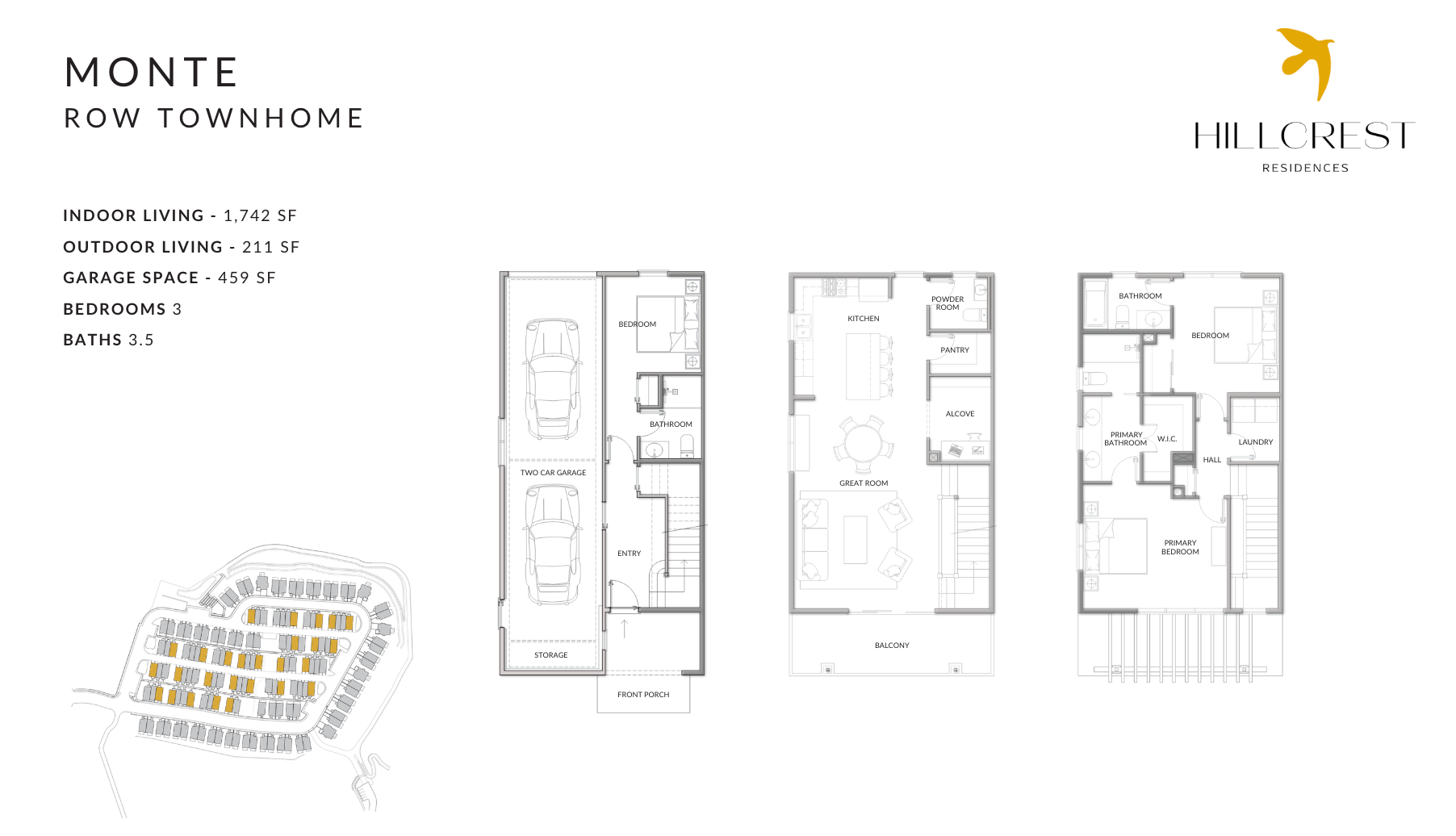 Monte floor plan