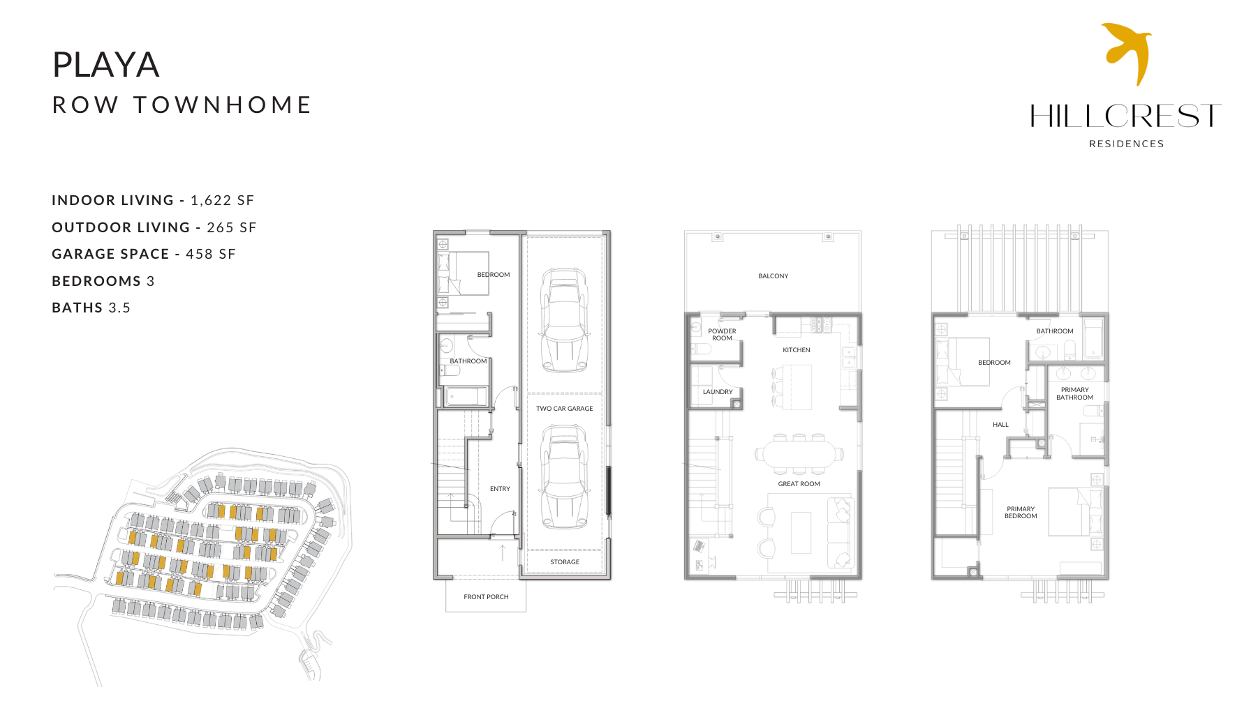 Playa floor plan