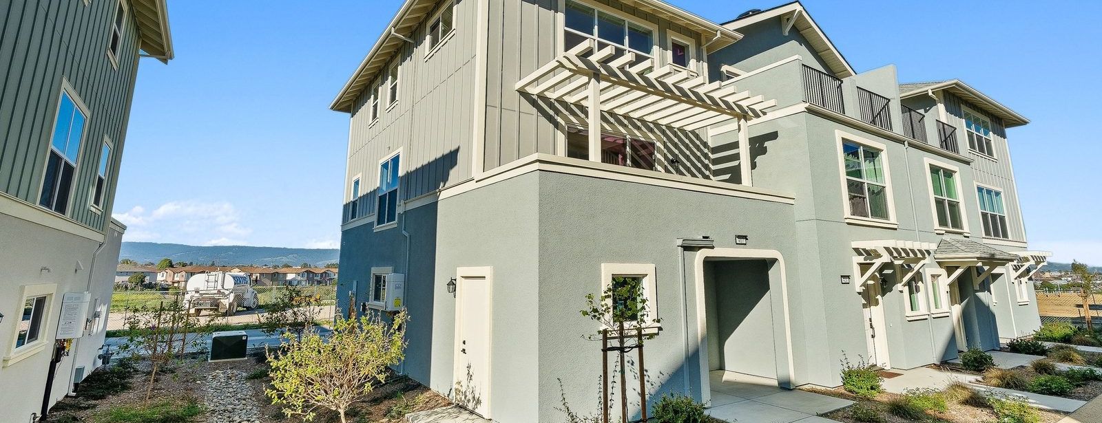 Completed homes at Hillcrest Residences, Watsonville