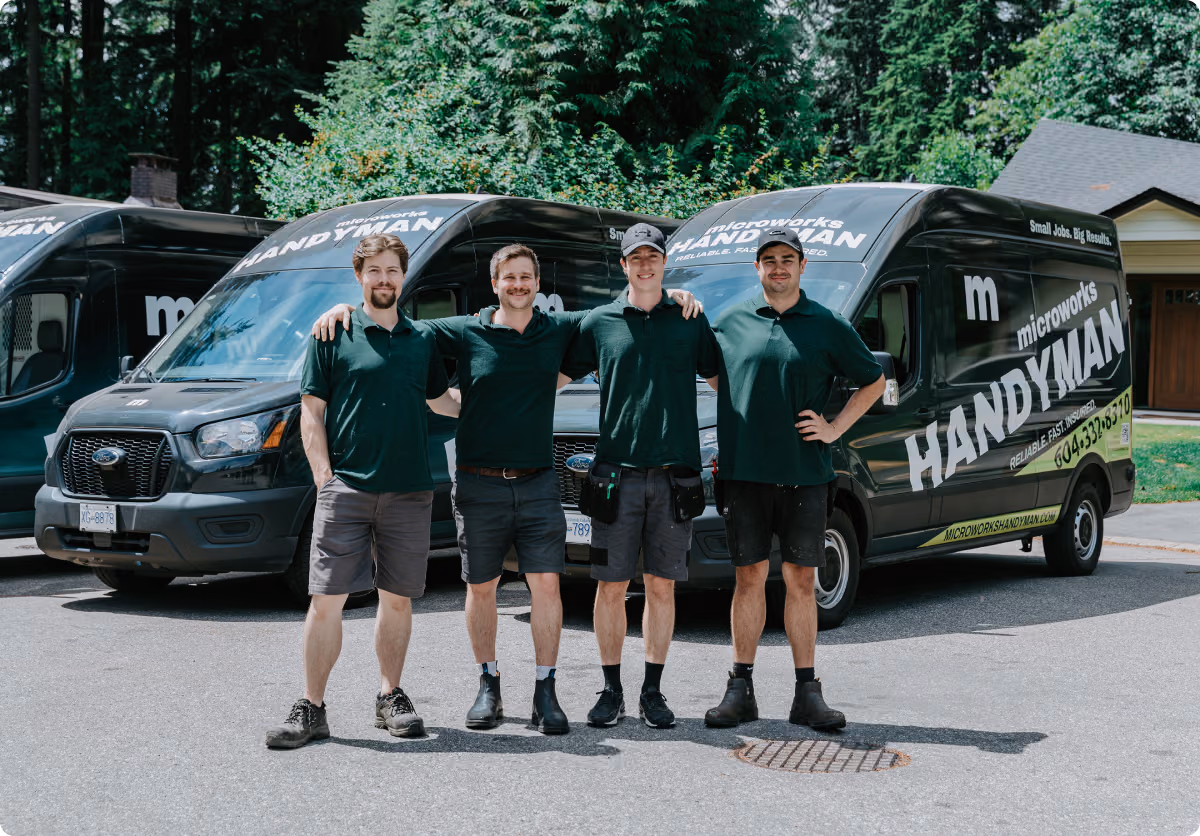 Work with the Crew That Does Small Jobs Properly.
