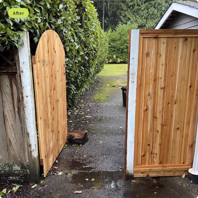 Fence Percel After