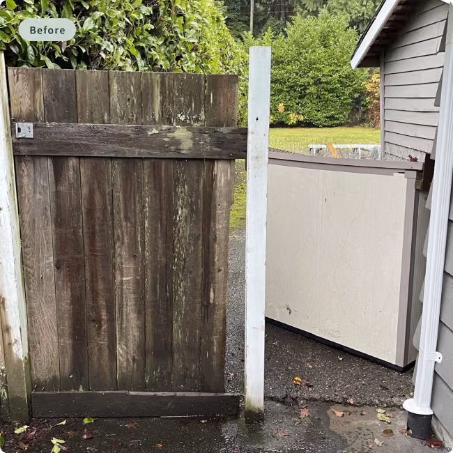 Fence Perel Before